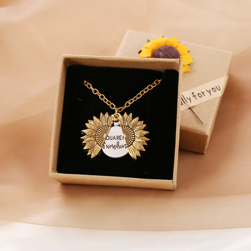 Partical™ Sunflower necklace