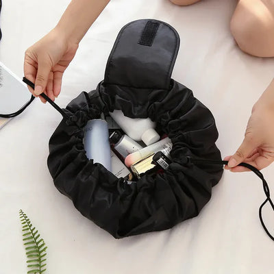 Drawstring Scoop Makeup Bag
