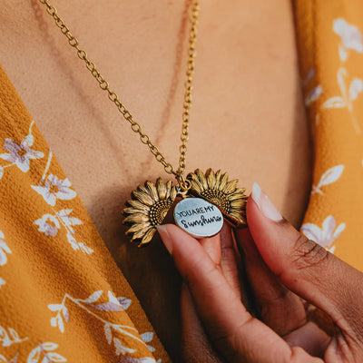 Partical™ Sunflower necklace